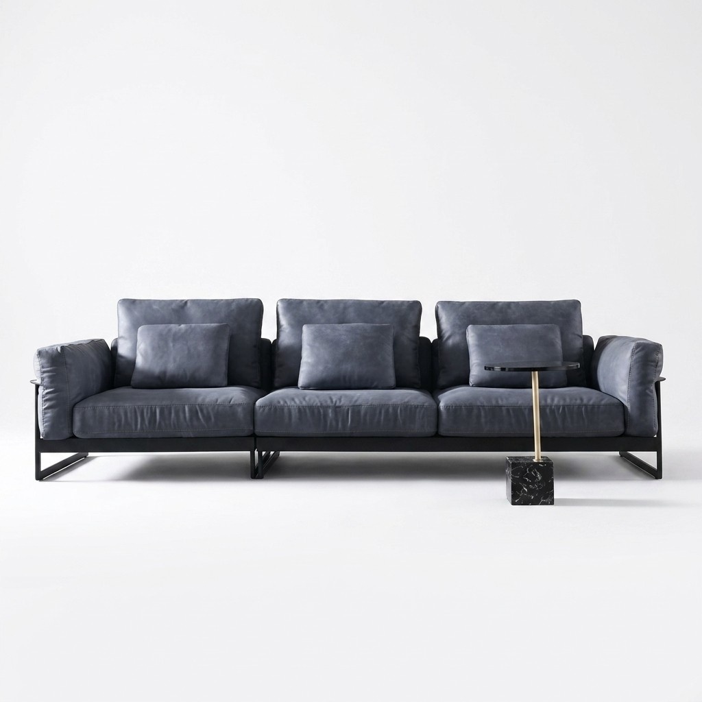 Design Sofa 3 Seater Living Room Couch Couches Upholstery Sofas XXL Three Seater New