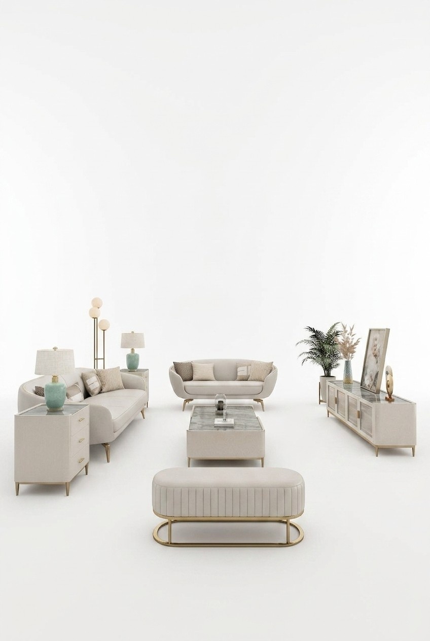 Design sofa couch set couches sofas living area sets 3 + 2 seat new