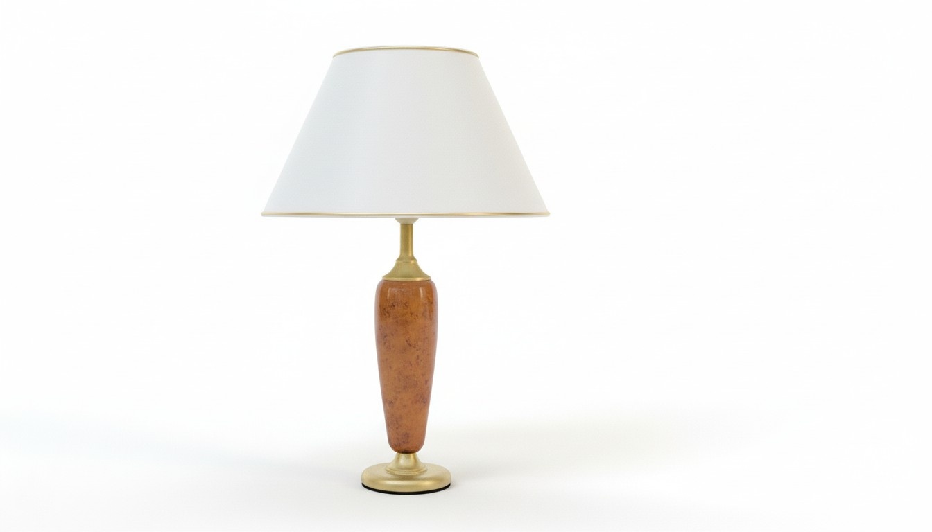 Design classic style shade decorative table lamp made of acrylic material, 60cm high
