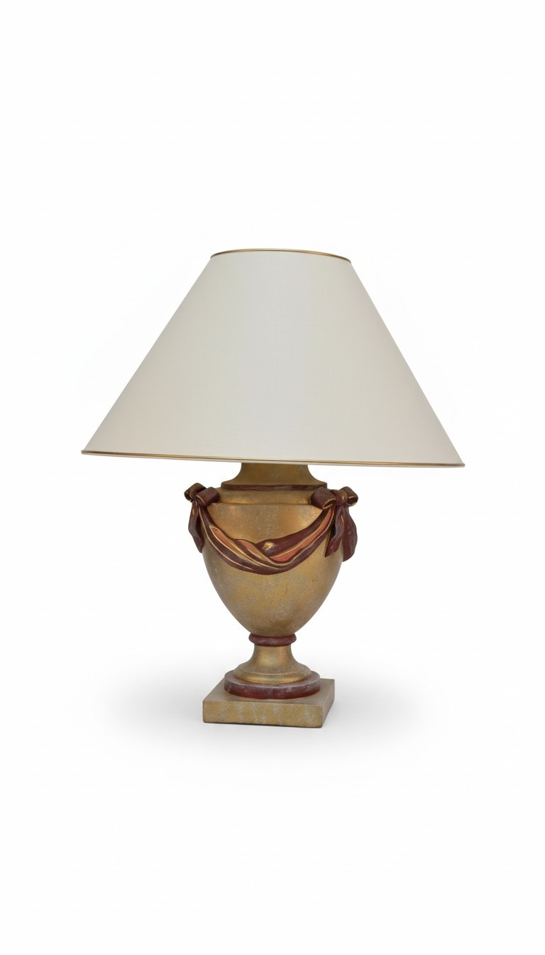 Design antique roman style stucco/acrylic material table lamp model - PG6889x600