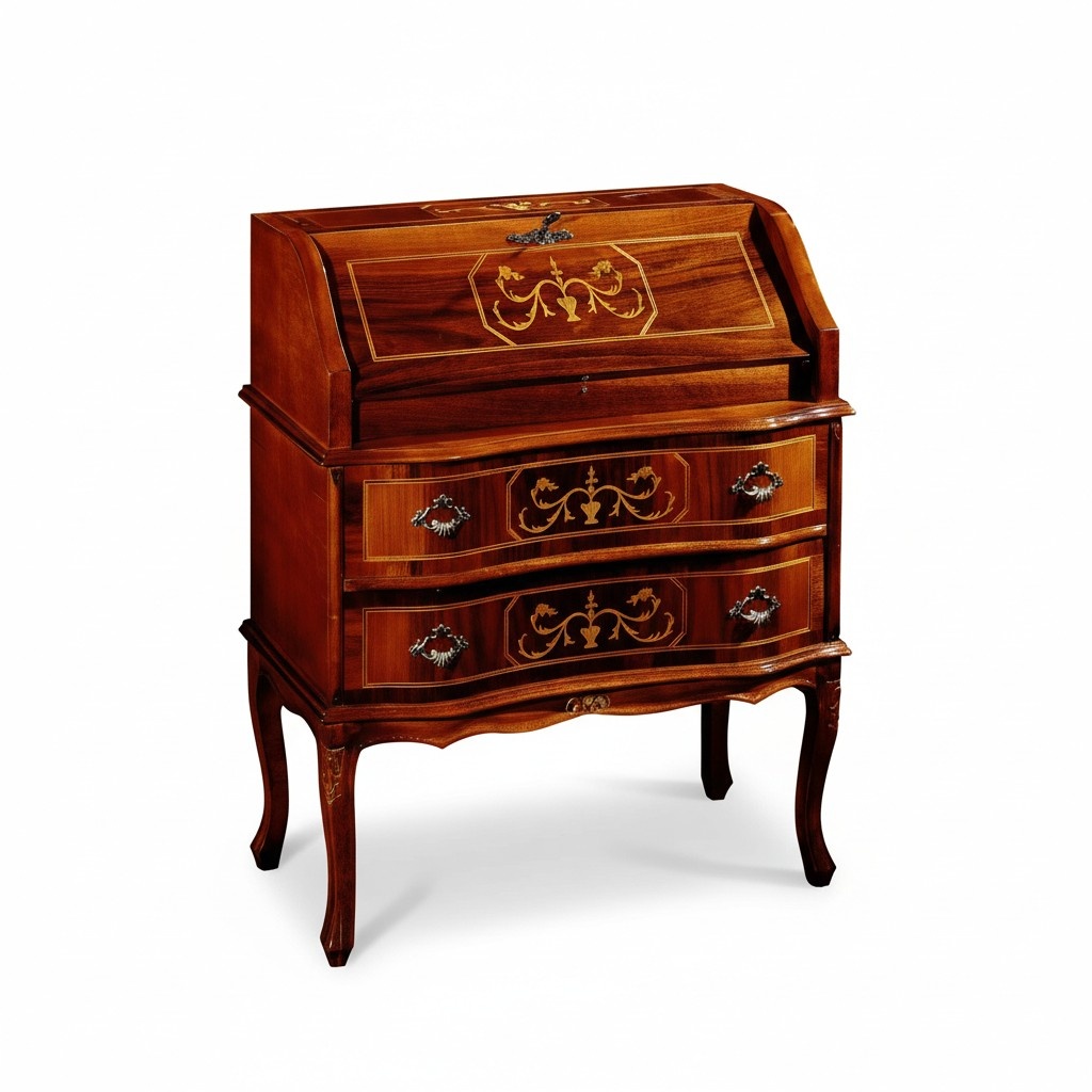 Luxury table secretary Luxury desk Office furniture Wooden tables Office furnishings