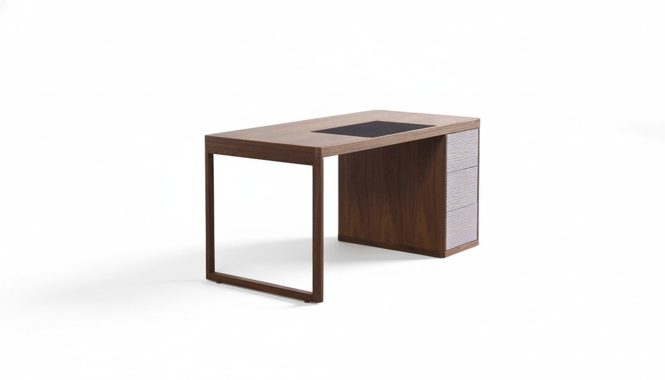 Design table secretary luxury desk office furniture wood high gloss tables office new