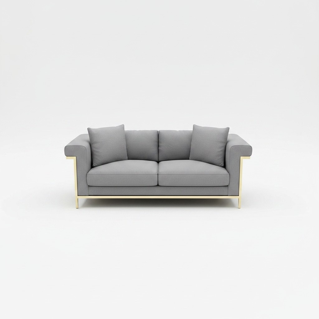 Design Three Seater Couch Upholstery Sofa Modern 3 Seat Sofas Room Furniture Grey