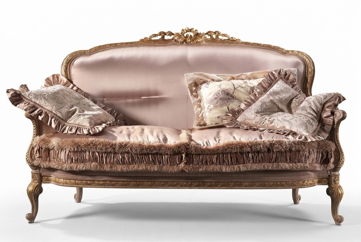 Design upholstery textile sofas couches luxury sofa 2 seater furniture couch furnishings