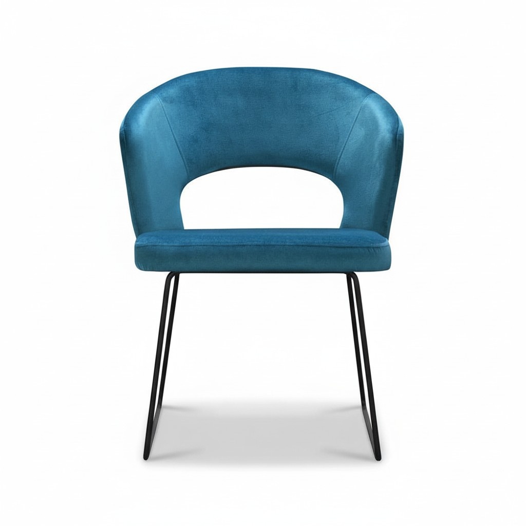 Design Waiting Room Chair Seat Practice Dining Room Chairs Textile Fabric Upholstery New