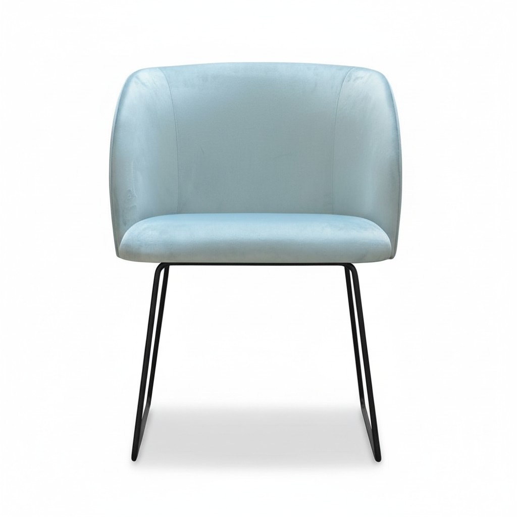 Design Waiting Room Chair Seat Practice Dining Room Chairs Textile Fabric Upholstery New