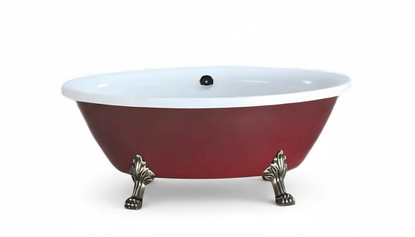 Design bathtub, comfort bathtub, luxury bathtub, acrylic bathtub 160x90 cm