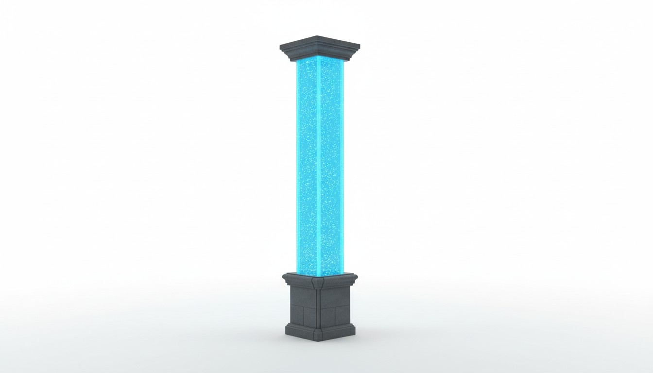 Designer 270 cm water column xxl water column Bar Local Water Wall Water Wall