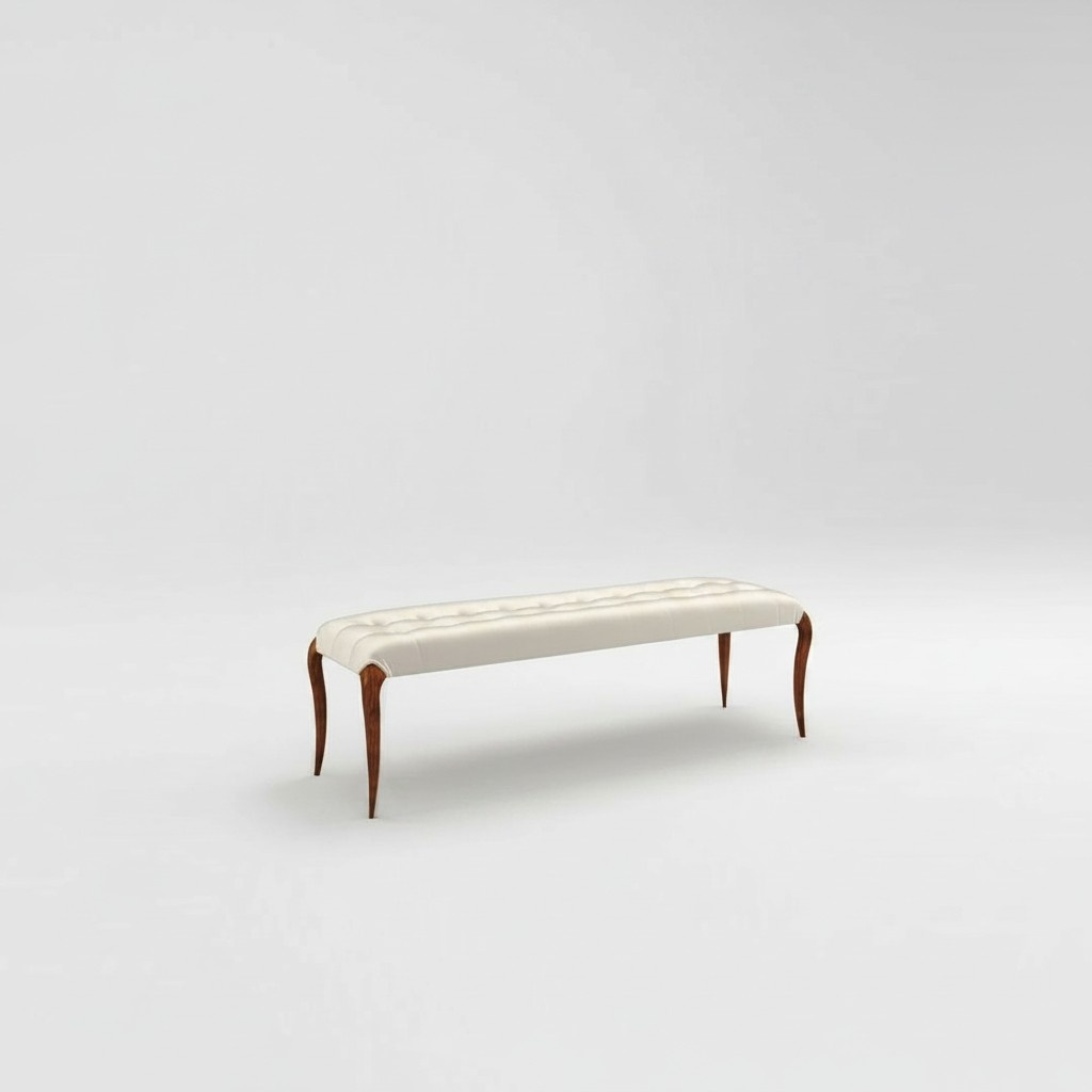 Designer bench seating New Furnishings Classic upholstered bench