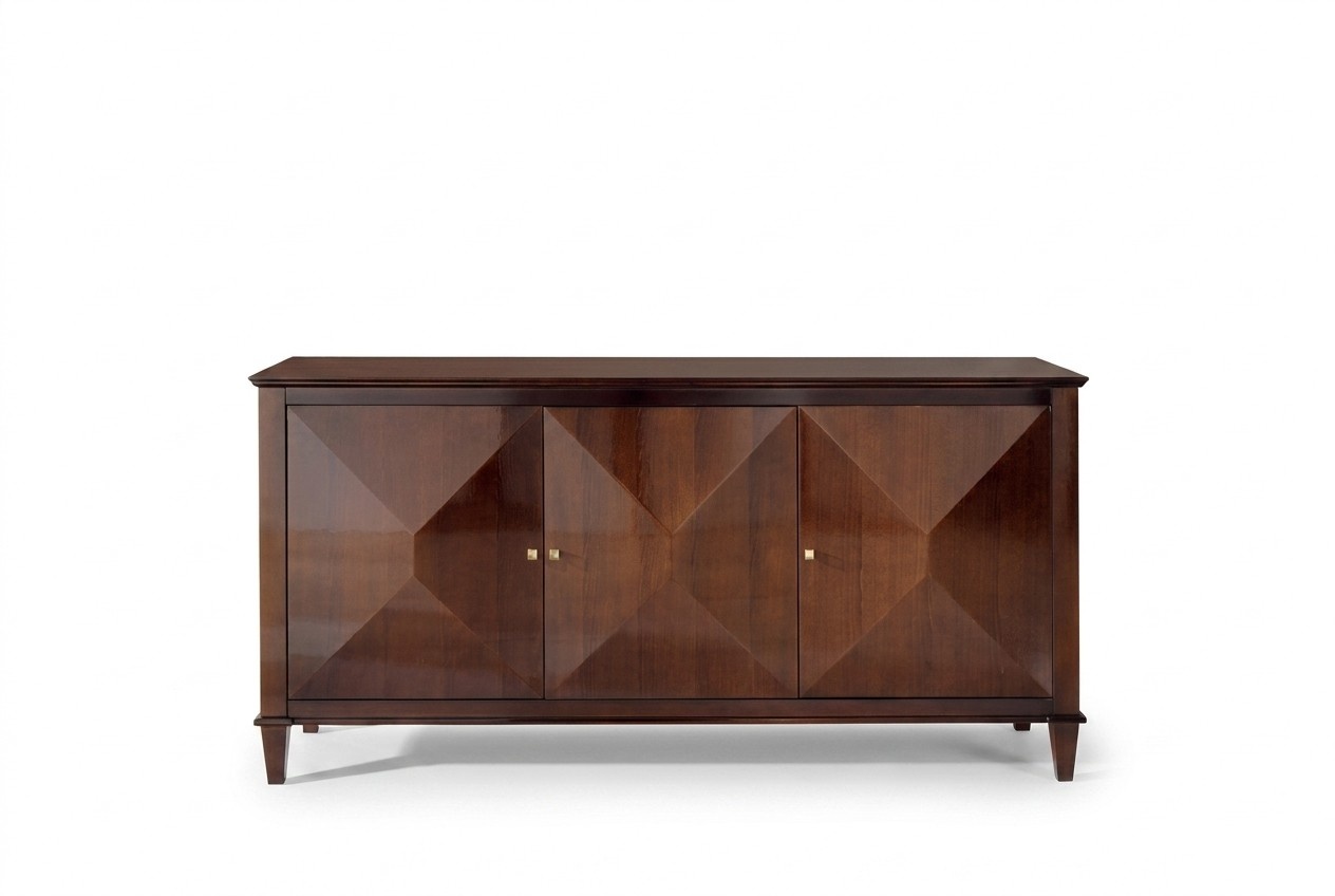 Designer Cupboards SideBoard Precious Wood Luxury High Chests of Drawers