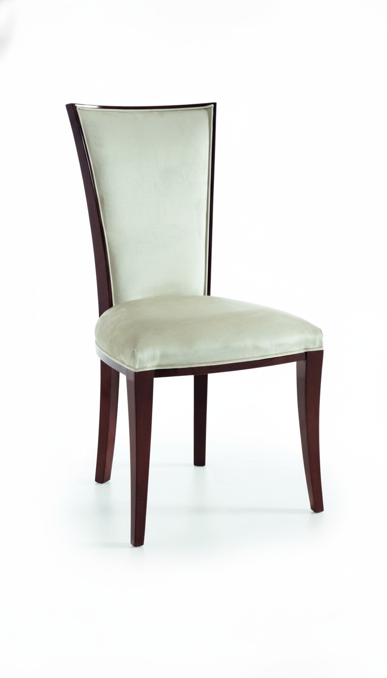 Designer chair armchair royal classic chairs upholstery lean seat wood New K4