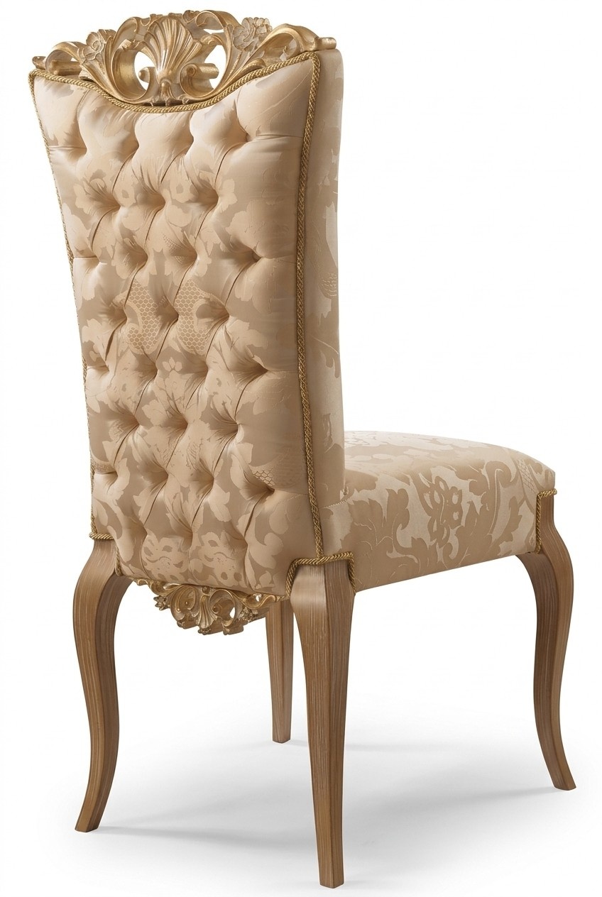 Designer chair Chesterfield Dining room chairs Italian furniture New
