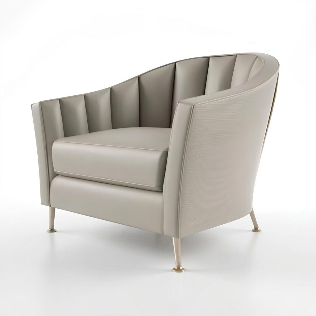 Designer Club Lounge Chair Set Group Luxury New Chair Relax Hotel