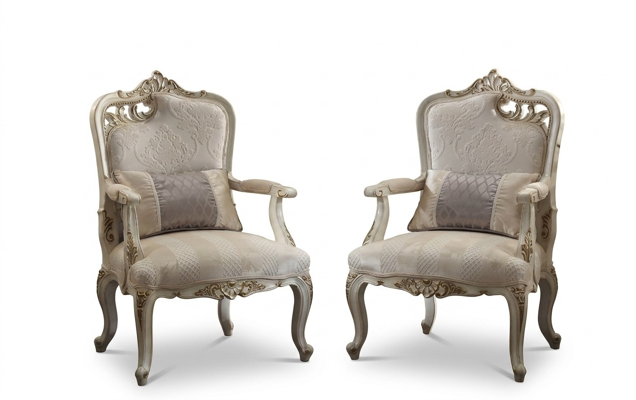 Designer Club Lounge Chair Relax Hotel Chair Set Armchair Luxury New