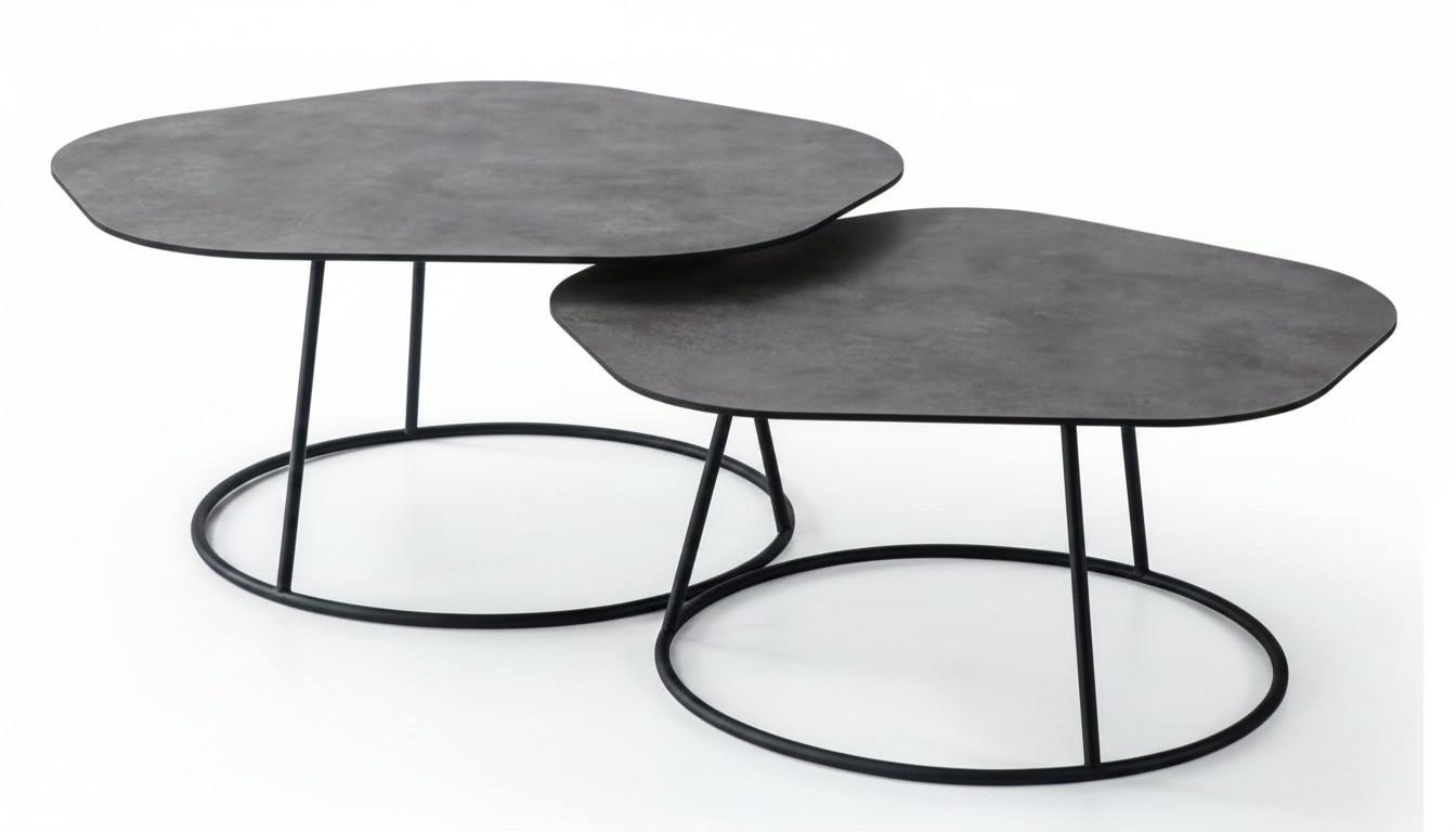 Designer coffee table luxury side table living room table coffee table 2 pieces
