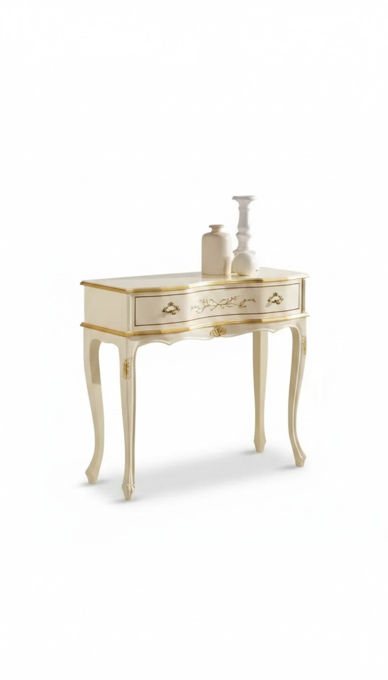 Designer console table wood table dresser classic furniture console