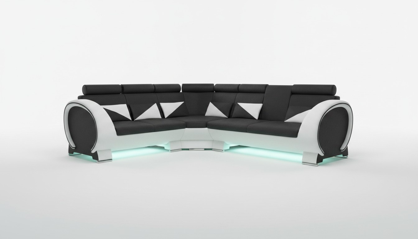 Designer sectional sofa living landscape sofa + USB upholstery set lounge sofas couches