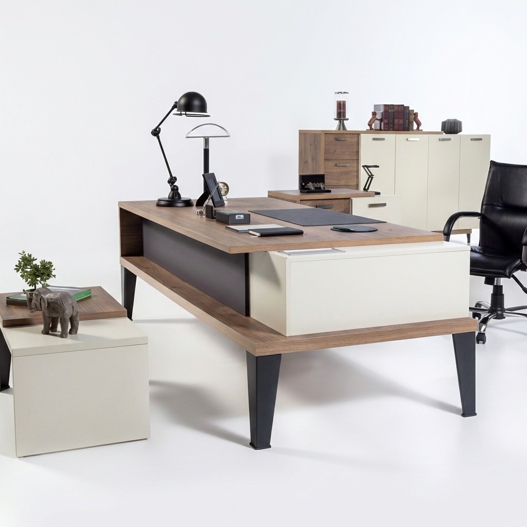 Designer desk exclusive office furniture large executive desk