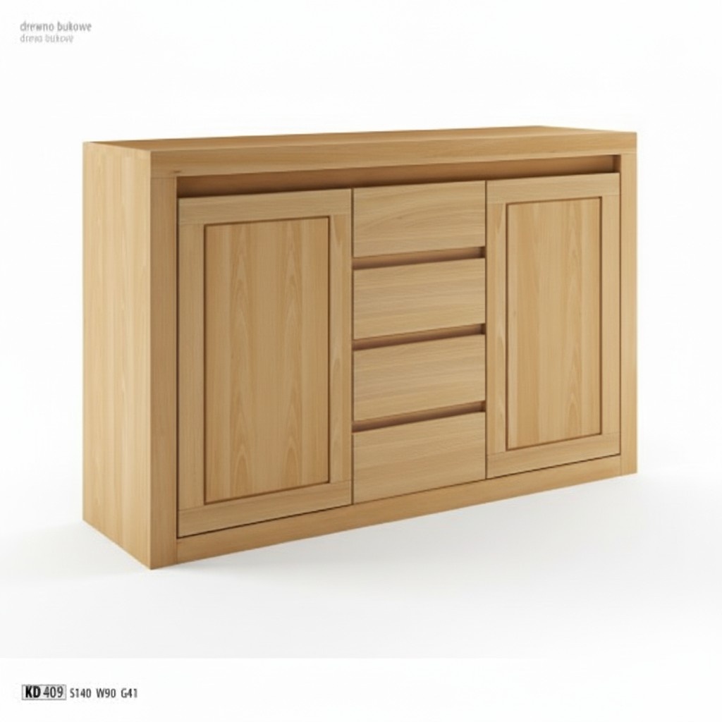 Designer dresser side low board wardrobe shelf for living room solid wood