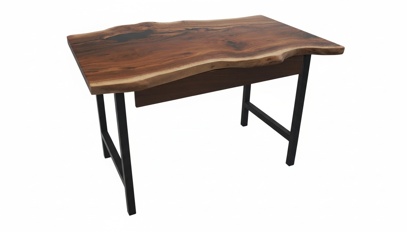 Designer Furniture Desk 100*70cm Handmade Wood Tables Solid
