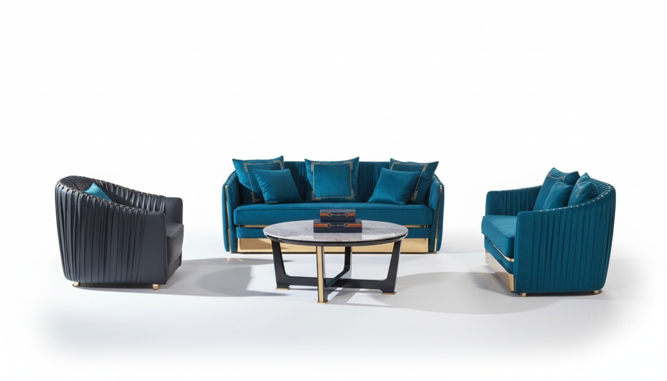 Designer Furniture Sofa Coch 3 Seater Upholstered Sofas Living Room Couches Three Seater