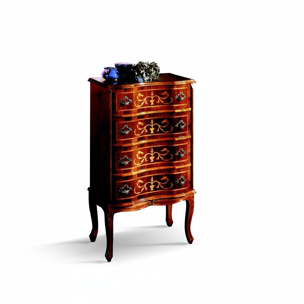 Designer Italian Wood Furniture Chest of Drawers Dresser Sideboard Luxury Style Baroque New