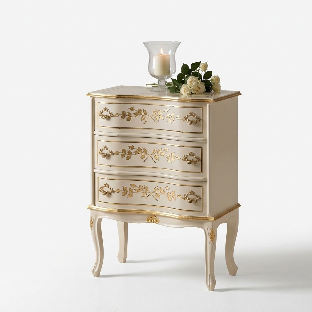 Designer Italian Wood Furniture High Cabinet Dressers Cabinets White New Premium Furniture