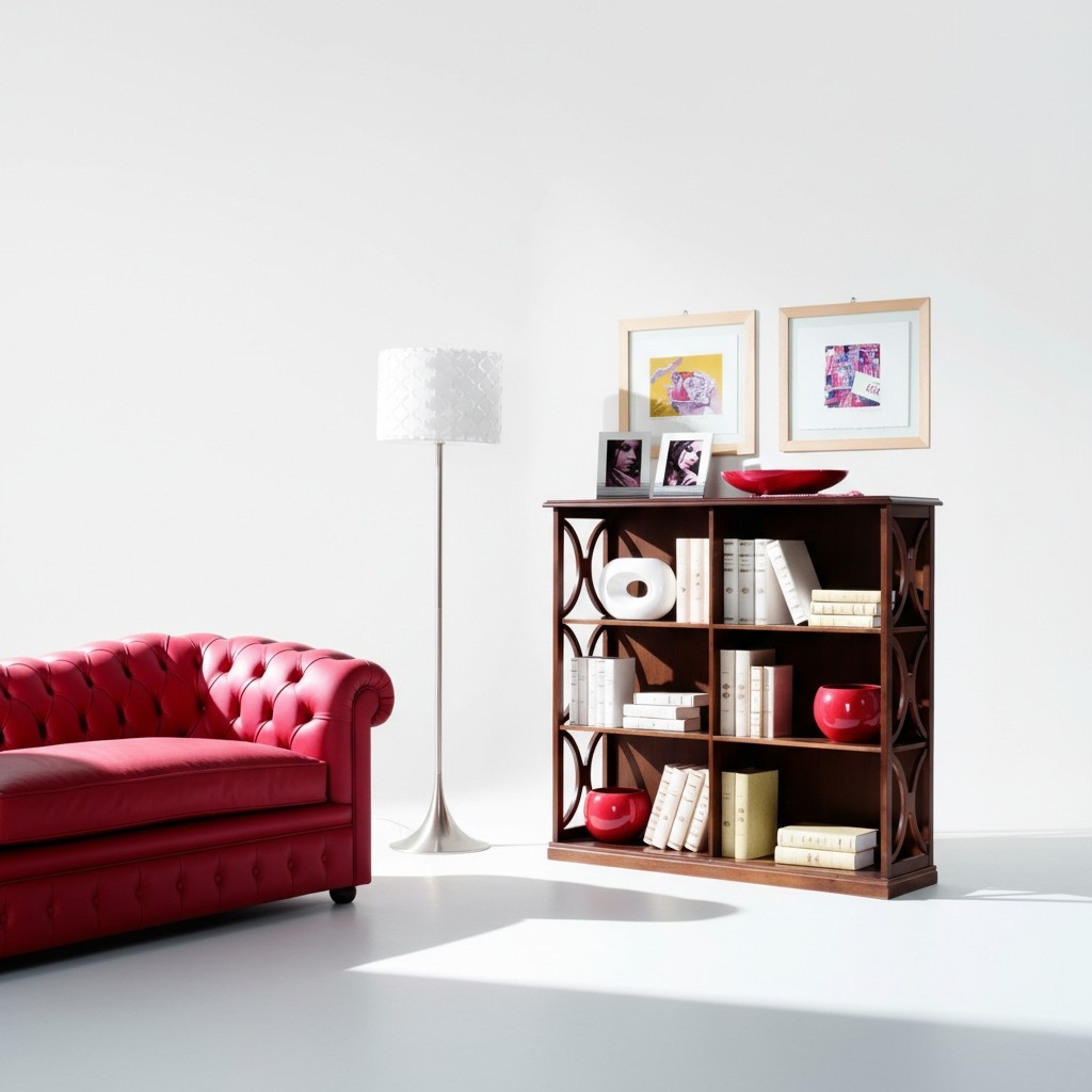 Designer Luxury Cabinets Bookcase Brown Classic Wood Italian Furniture New