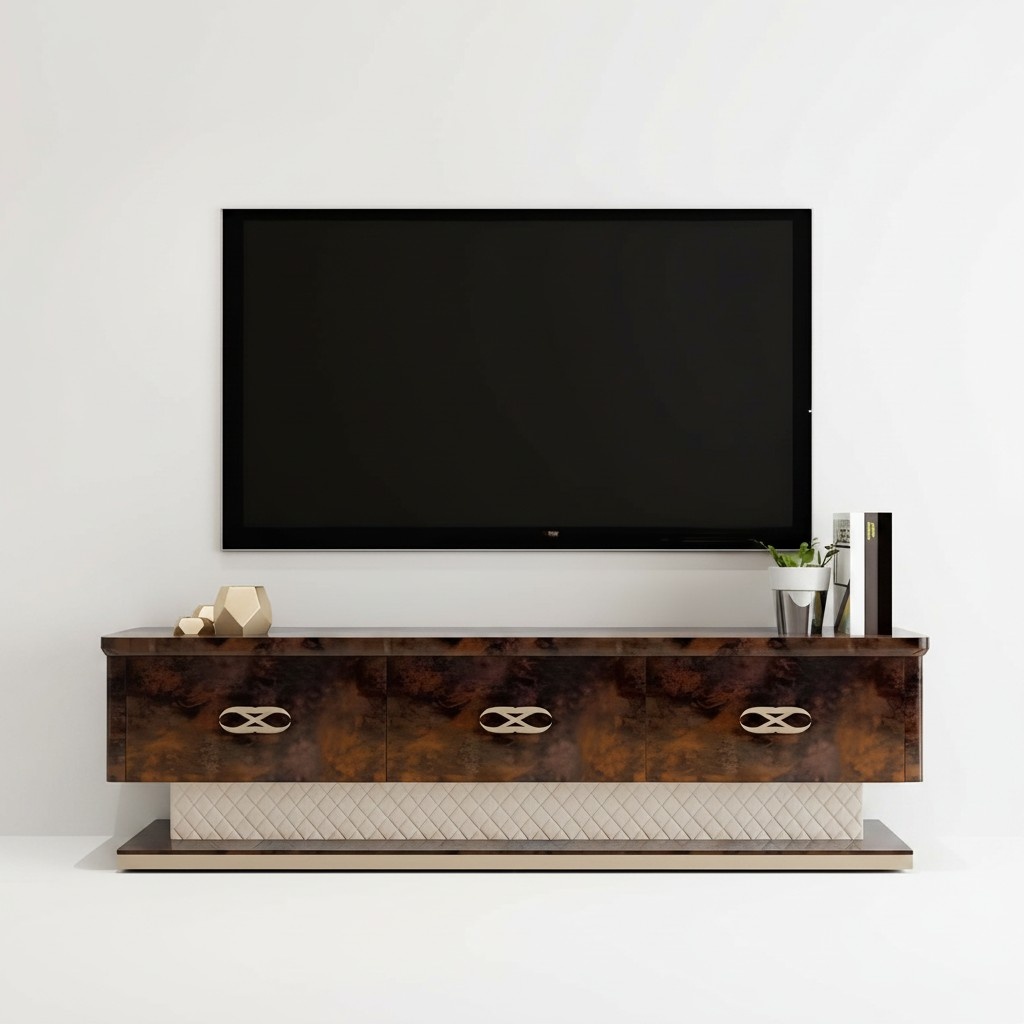Designer RTV TV Sideboard Chest Side Low Board Cabinet Shelf Luxury Living Room