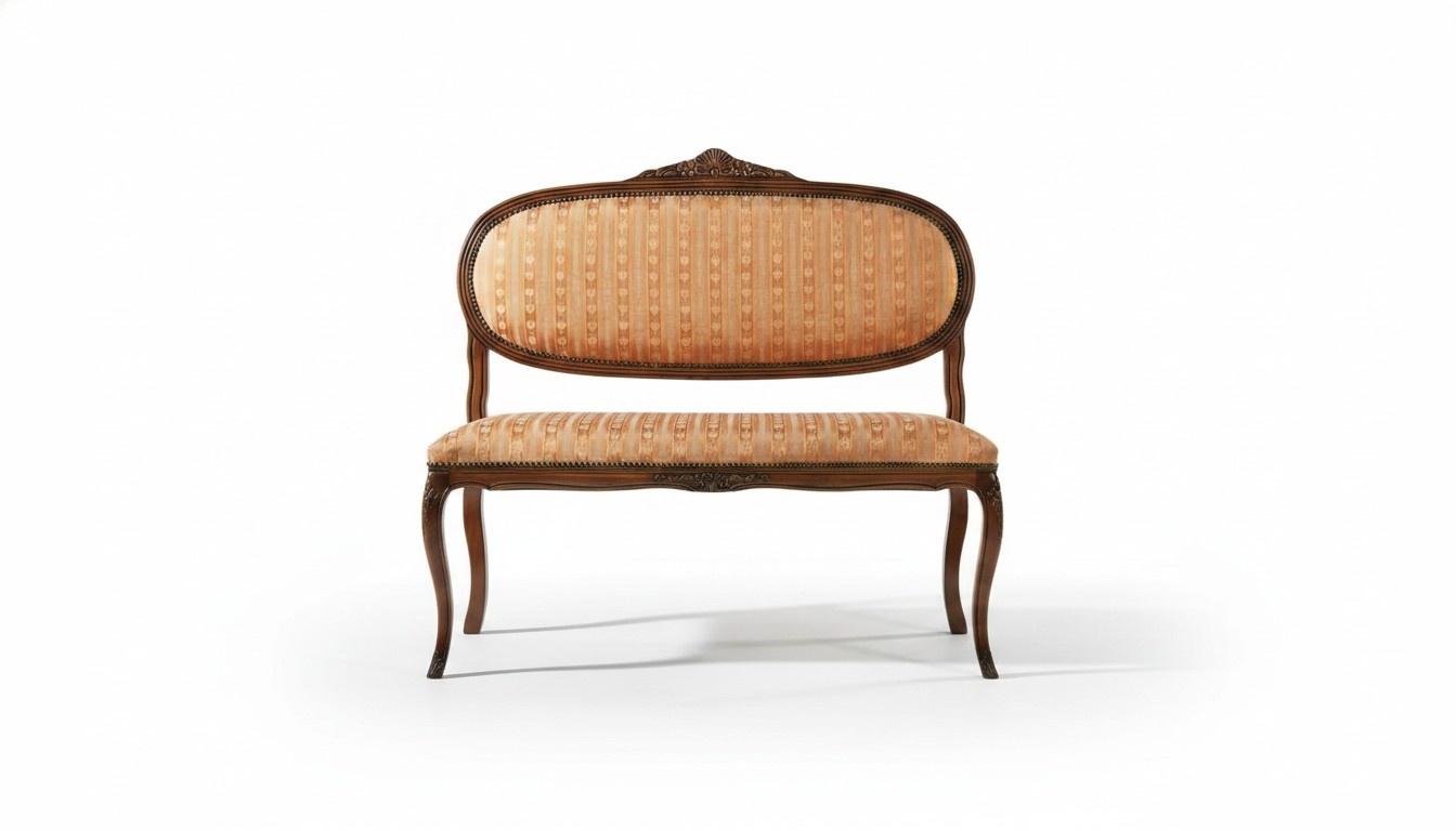 Designer Seat Upholstery Bench Classic Bench Living Room Fabric Furniture