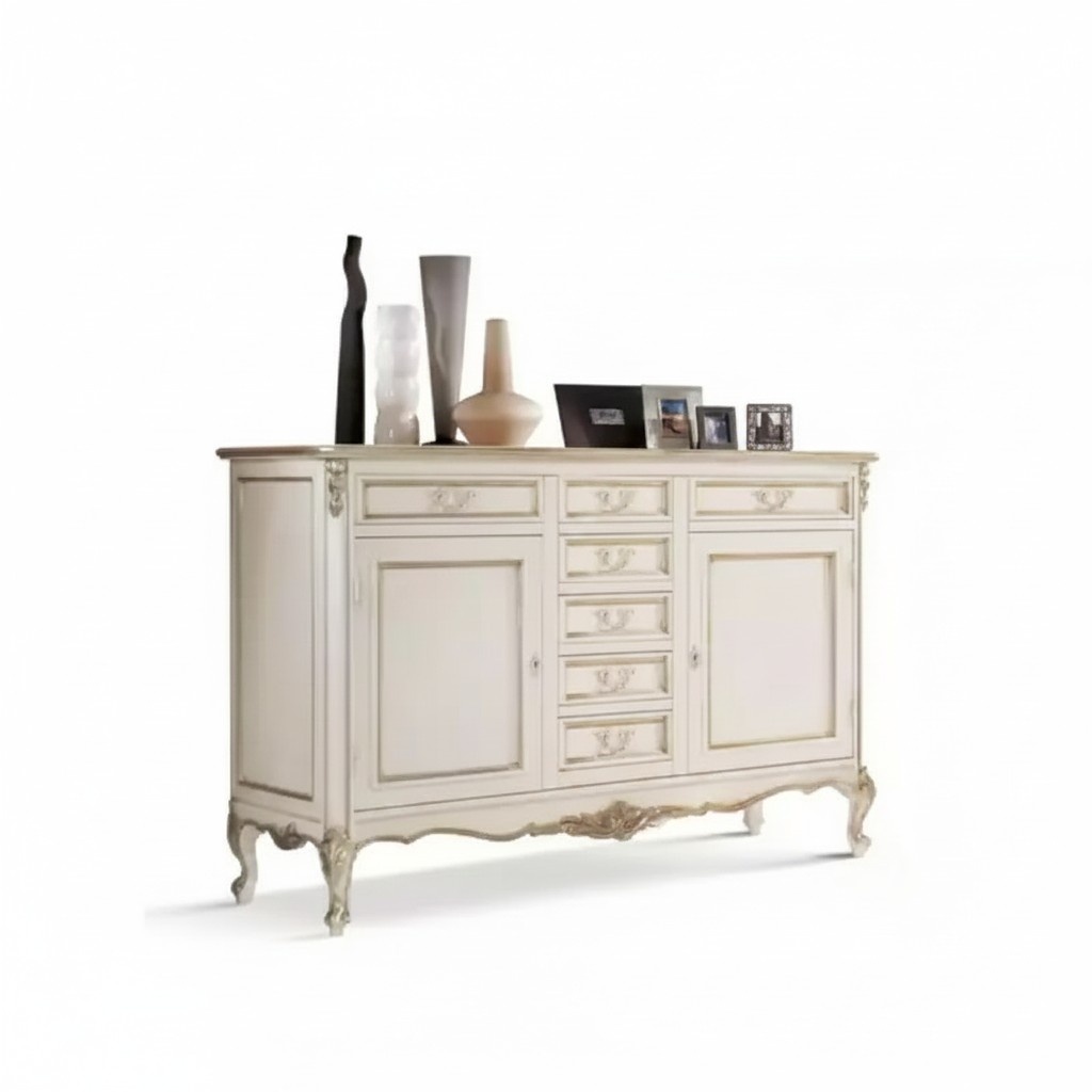 Designer sideboard dining room wood chest of drawers luxus Klassischе