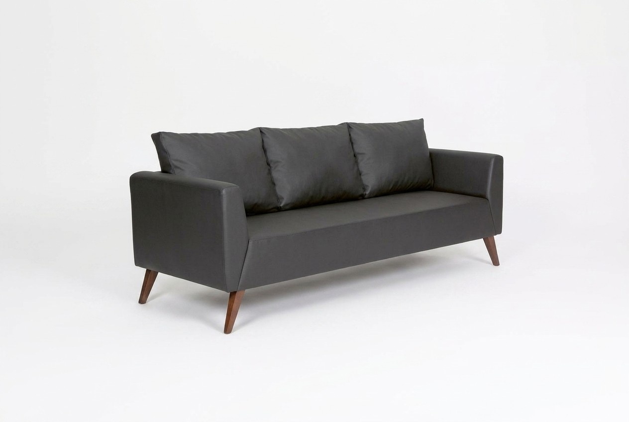 Designer Sofa Black Couch Office Furniture Luxury Study Furniture