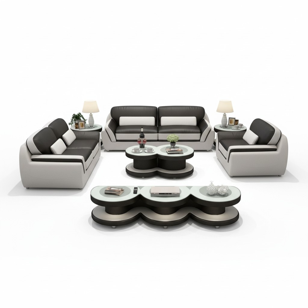 Designer sofa leather sofa sofa set 321 seater modern sofa living area