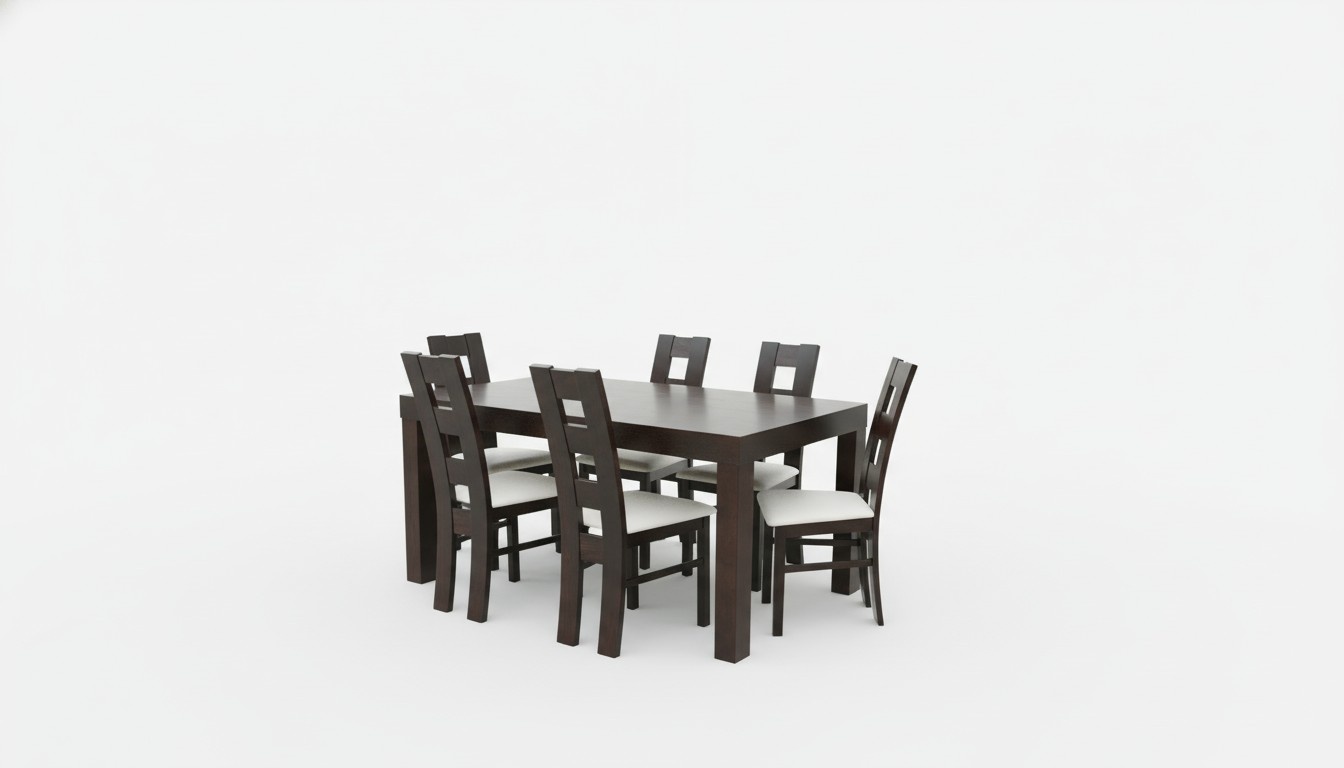 Designer Table + 6 Chairs Sets Complete Living Room Dining Room Chair Set New