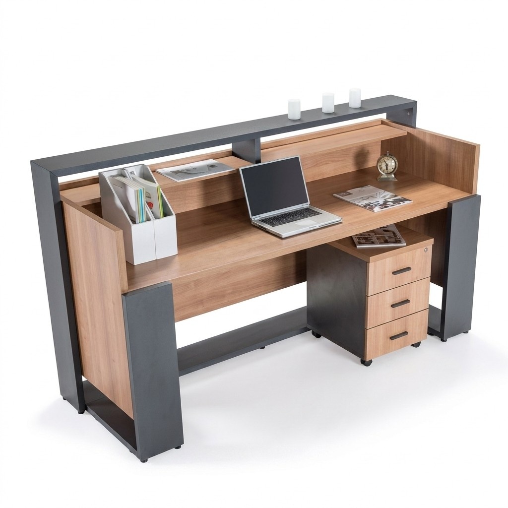 Designer tables for reception reception hotel office exhibition table new