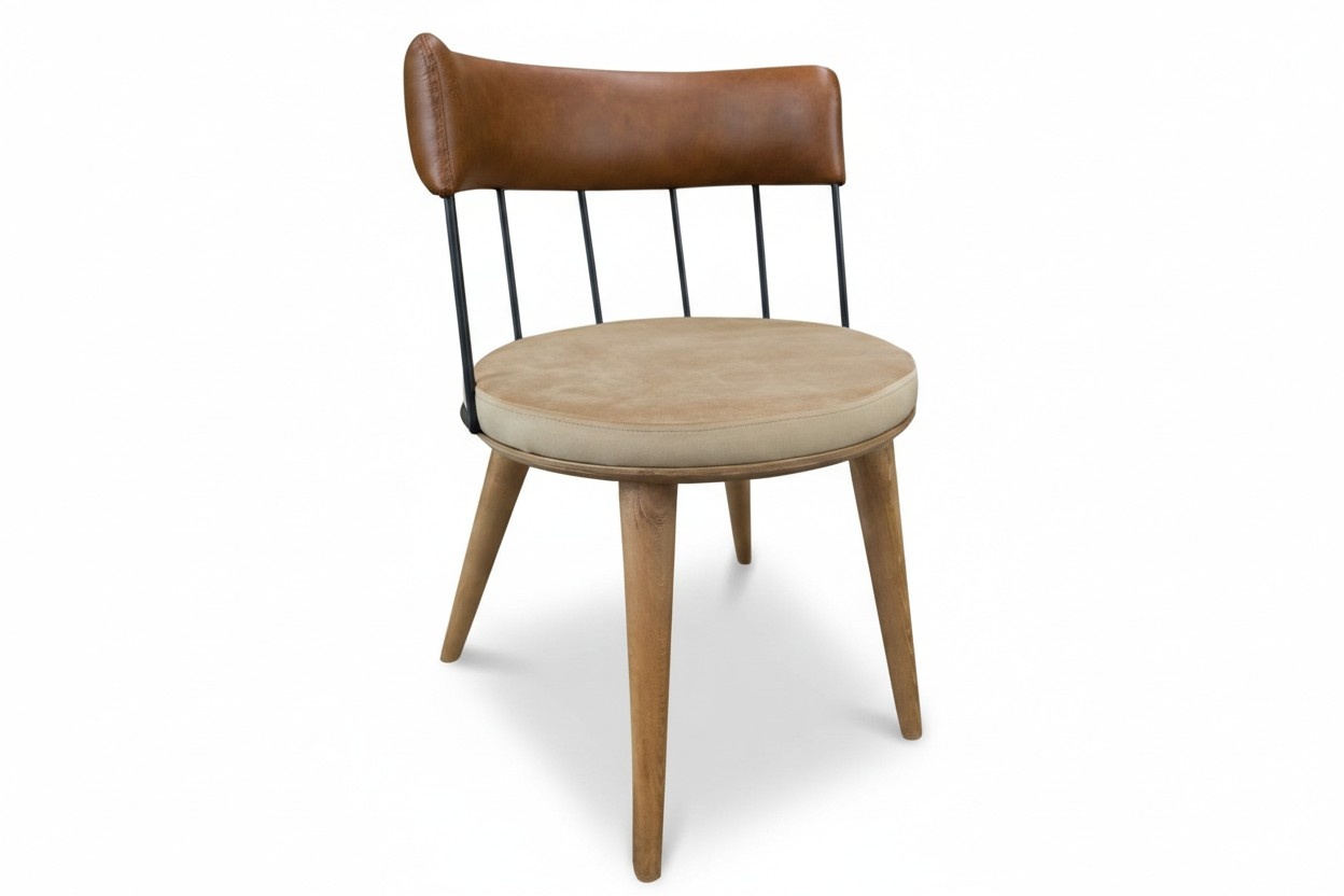 Designer upholstered chair, living room chair, lounge chair, armchair.