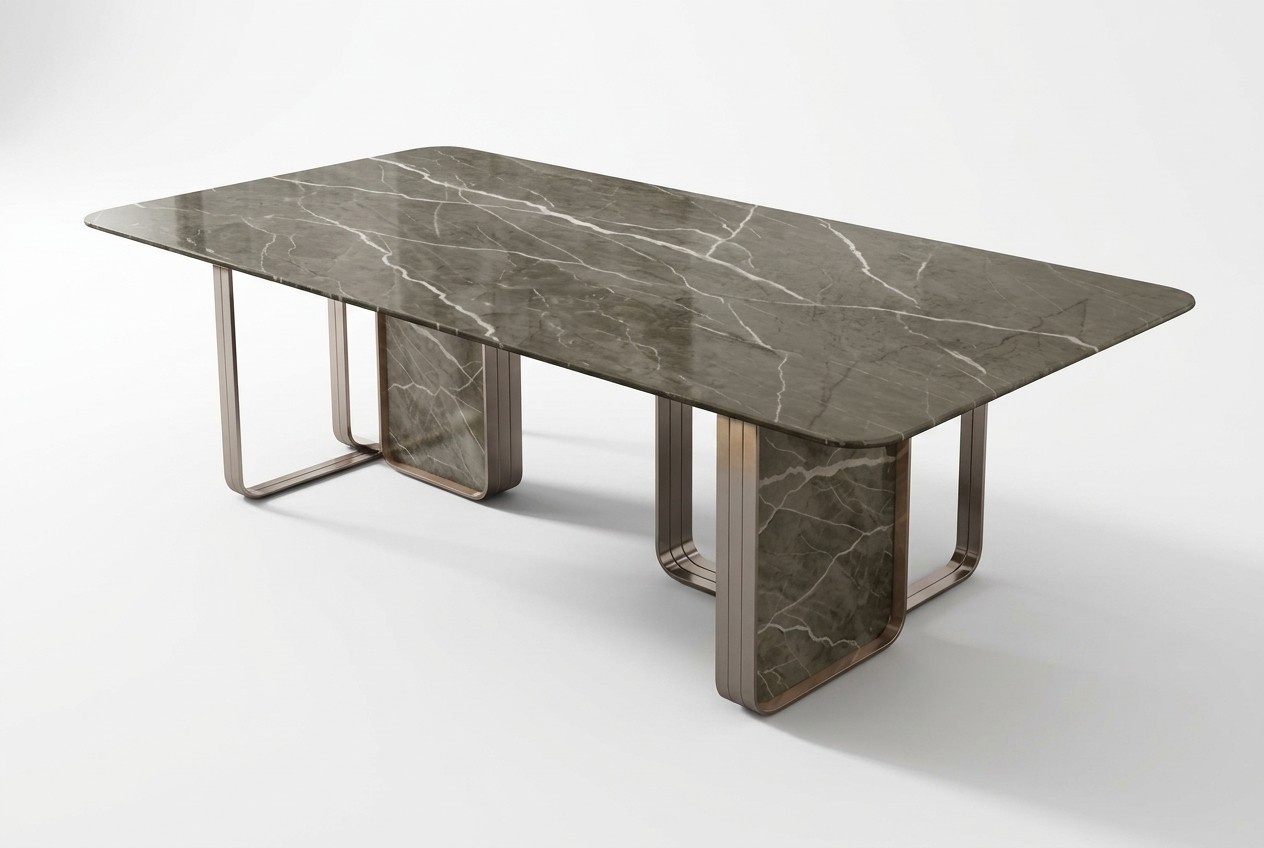 Designer upholstered luxury table tables 240x100 dining tables marble dining table dining room