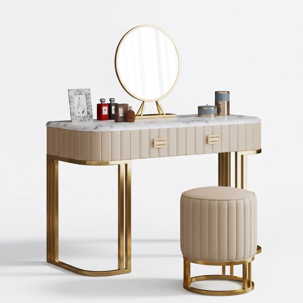 Designer Dressing Table Cosmetic Table Mirror Consoles Bedroom New