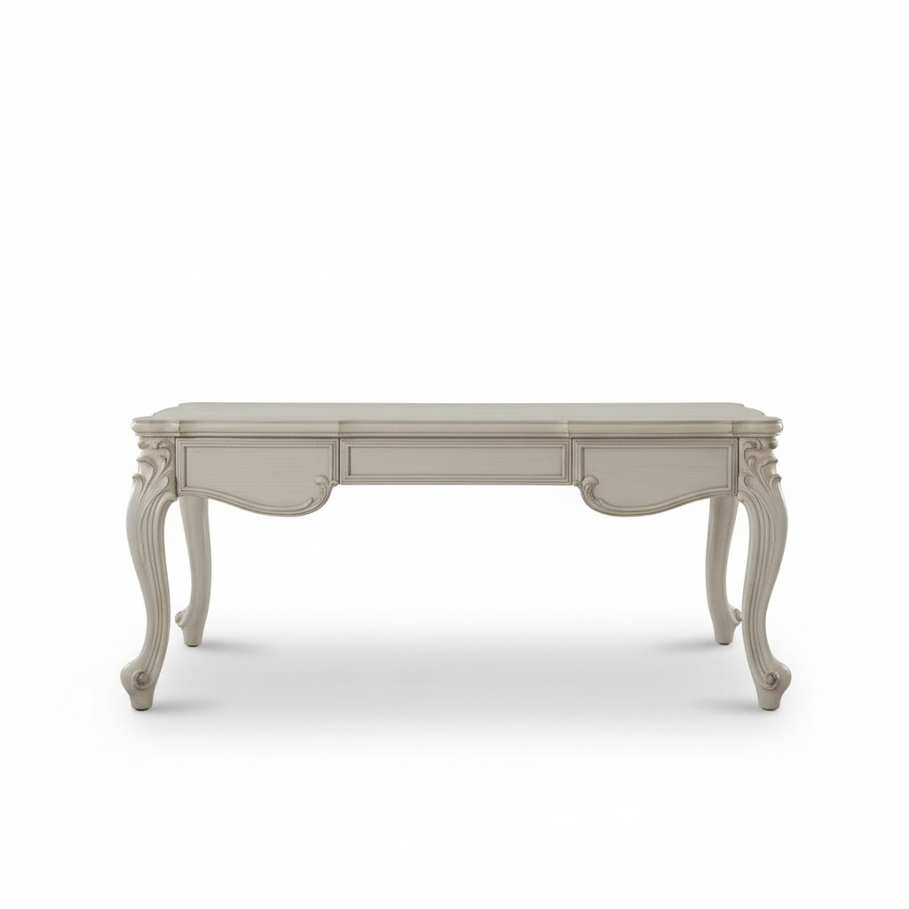 Desk Colonial Style Table Desks Baroque Rococo Wood New Tables