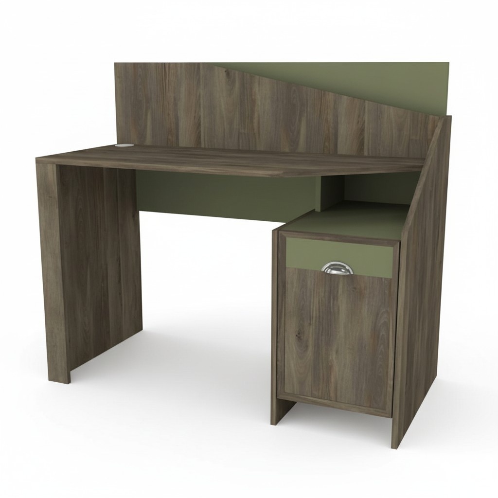 Desk Comfortable Youth Room Children\'s Furniture Modern Furniture Green