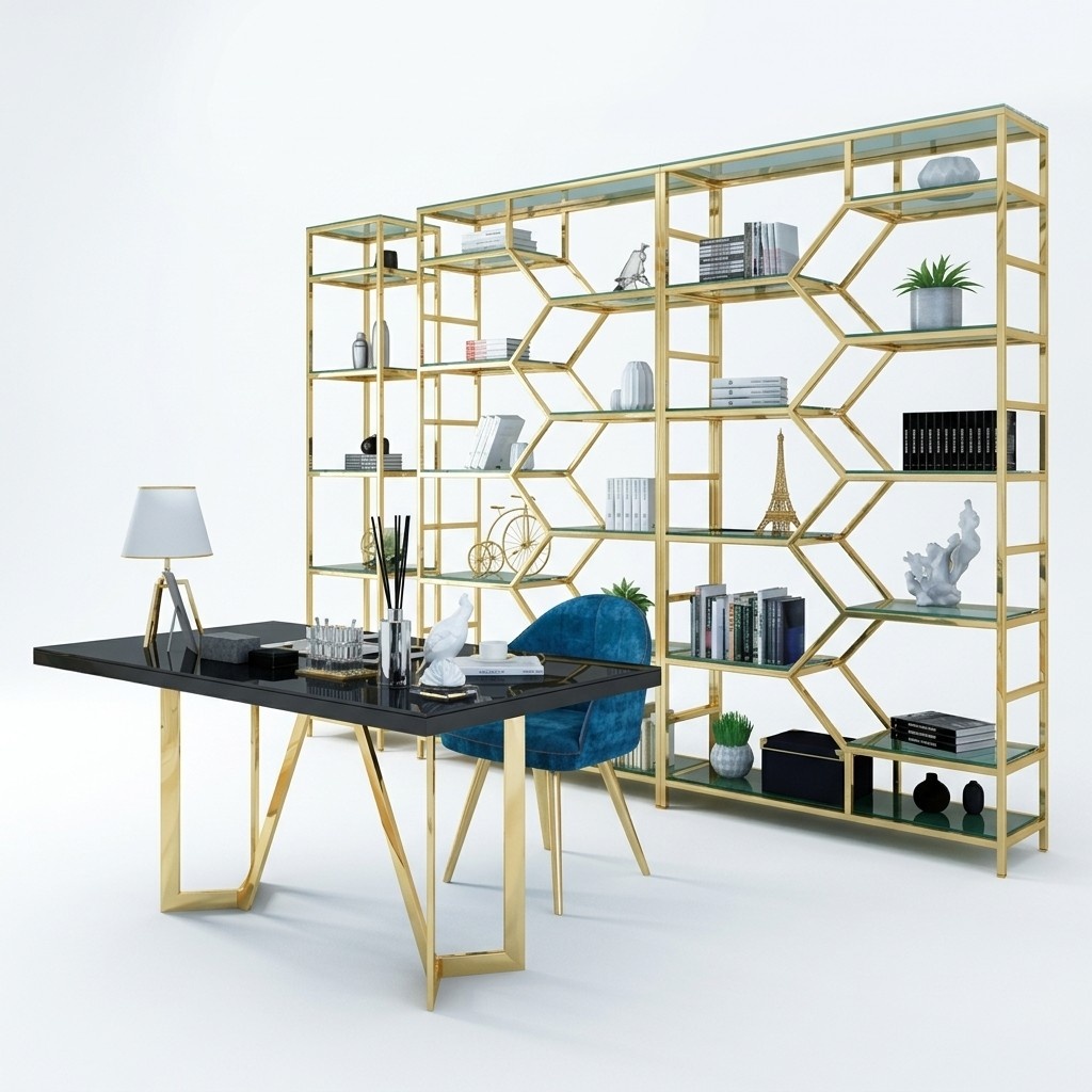 Desk, computer table, office table, study, dining table, table and chair, 2 pieces