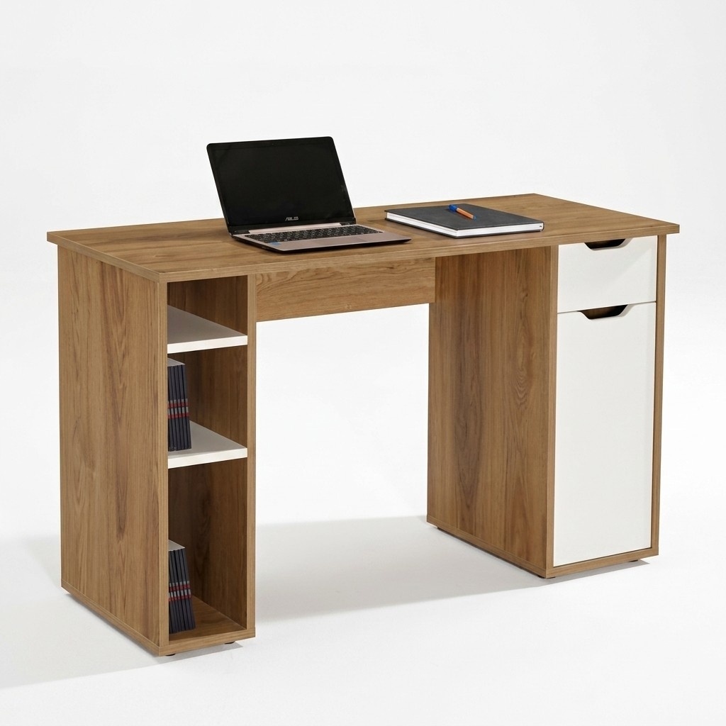 Desk Computer Table Office Table Wood Brown Office Table Office Furniture