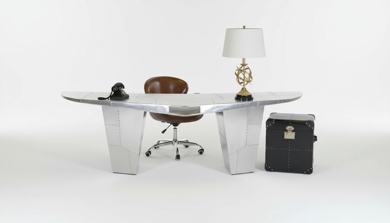 Desk, computer table, office table, aluminum tables, plane, study room, plane