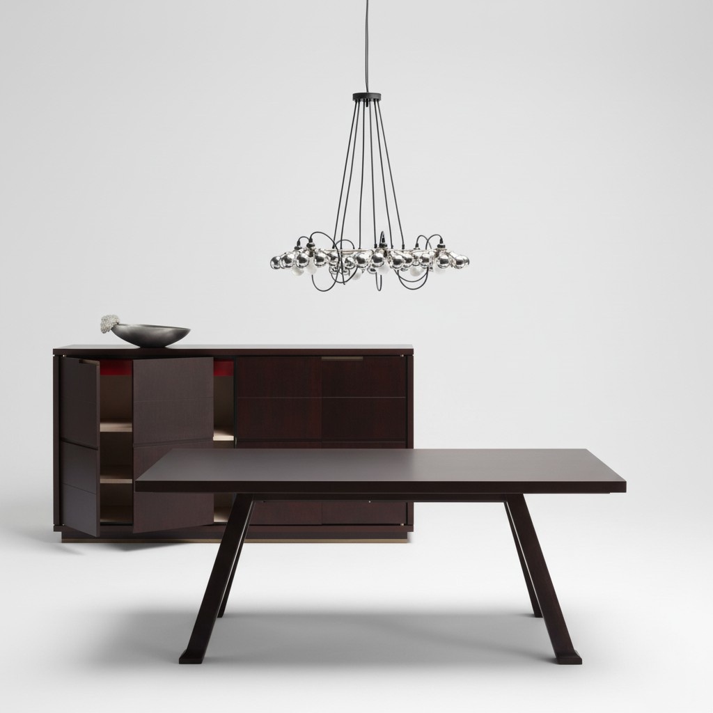 Desk high gloss office table computer table study room