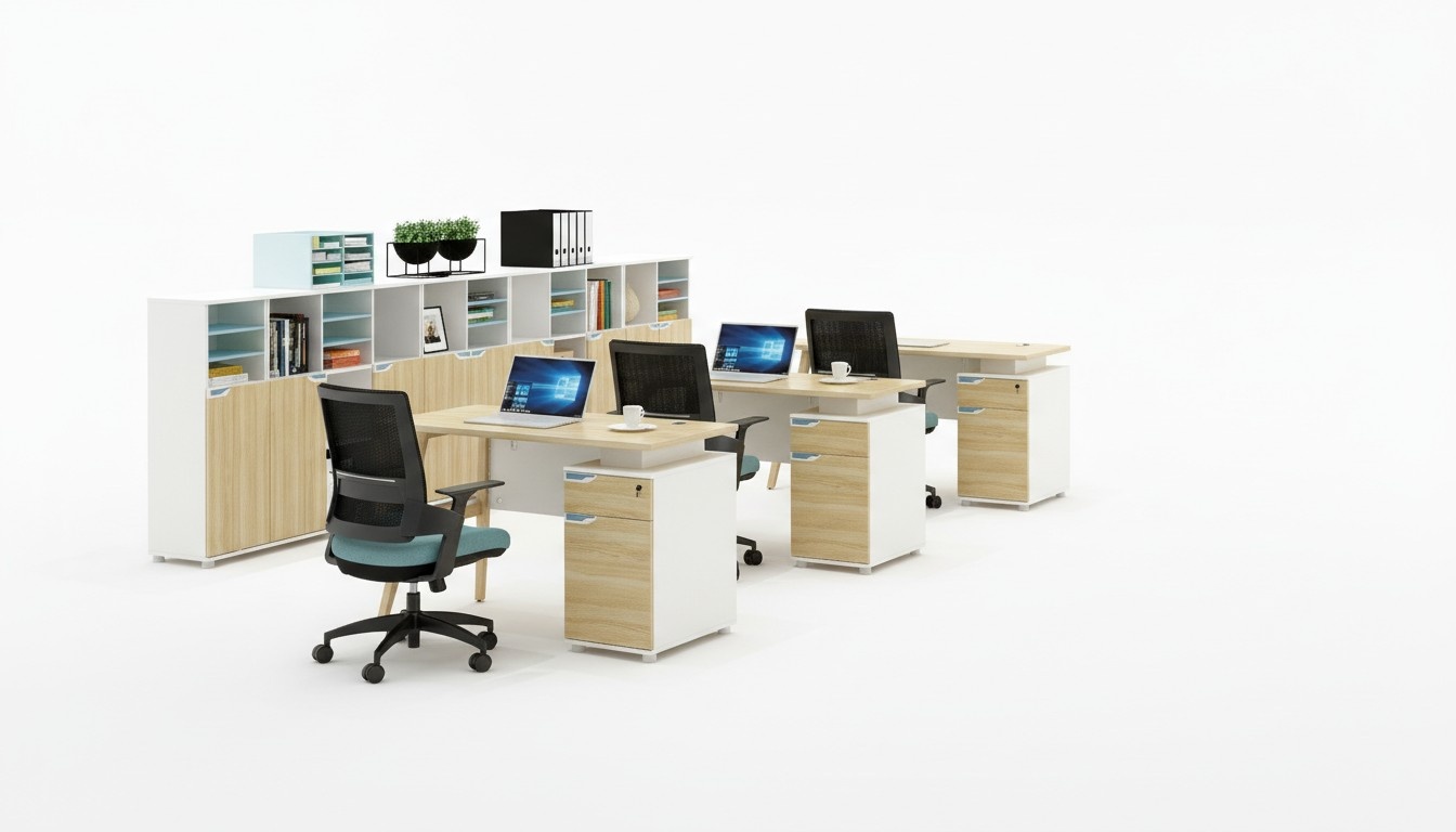 Desk Luxury Boss Table Wood Tables Computer Table Home Office Cabinet New