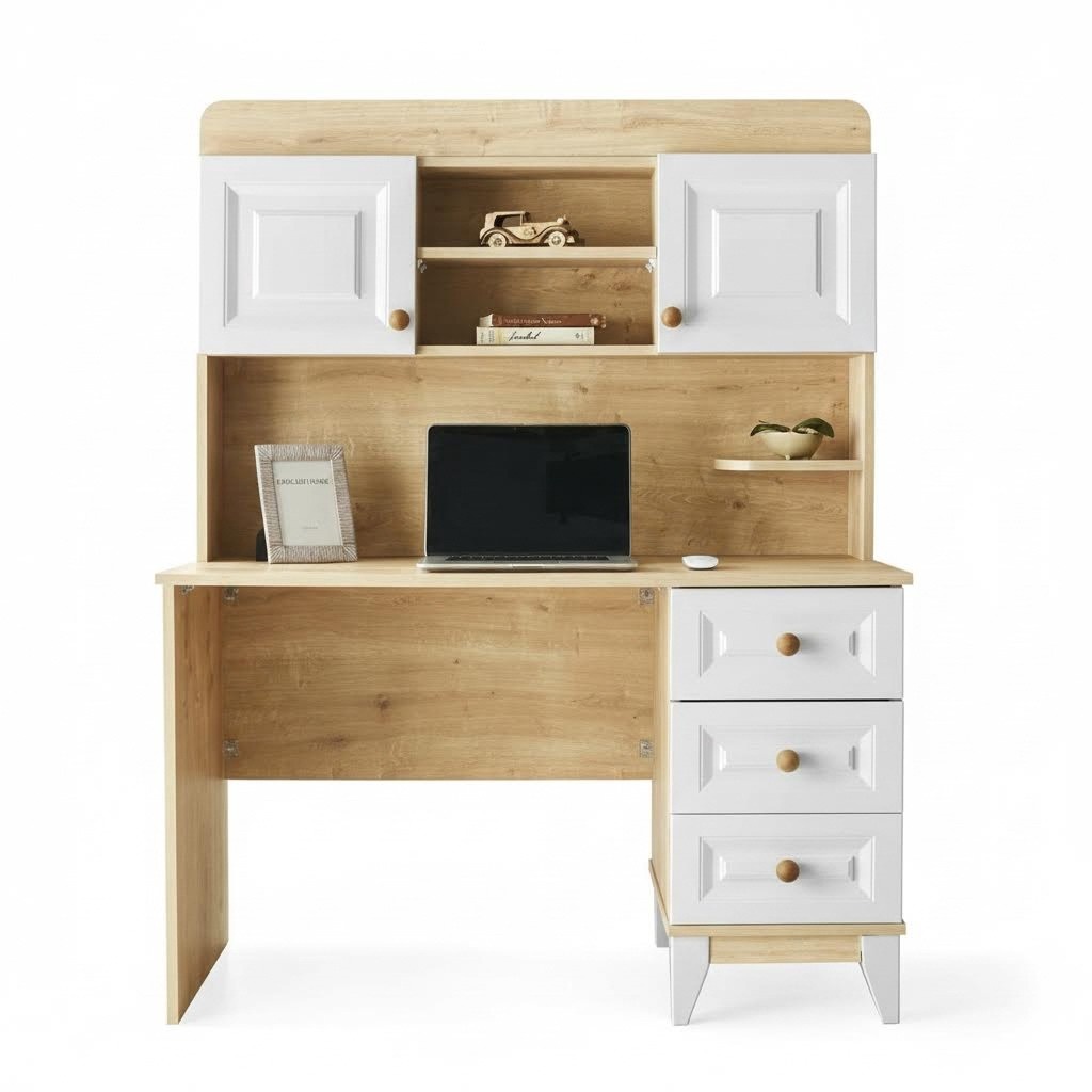 Modern desk for children\'s and youth\'s room, ideal for girls, new.