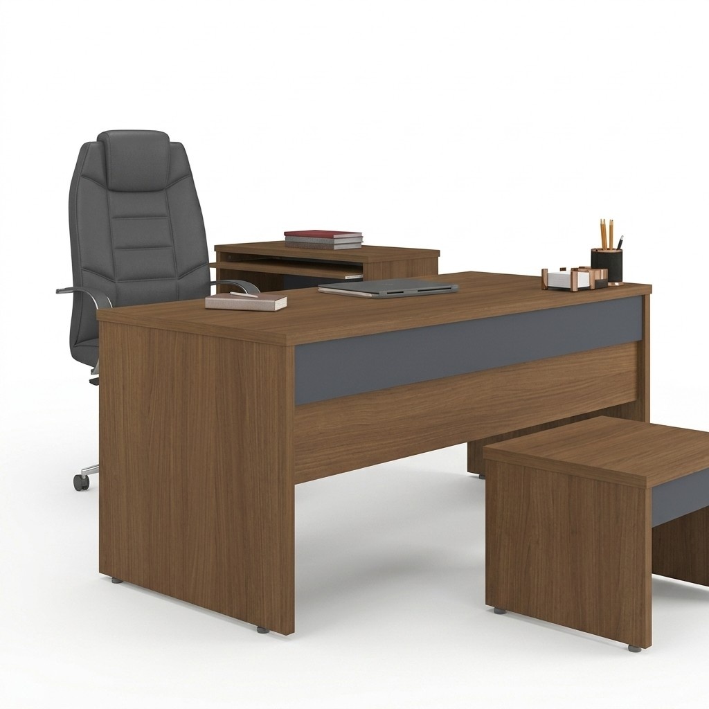 Desk office furniture study wood table office office furniture