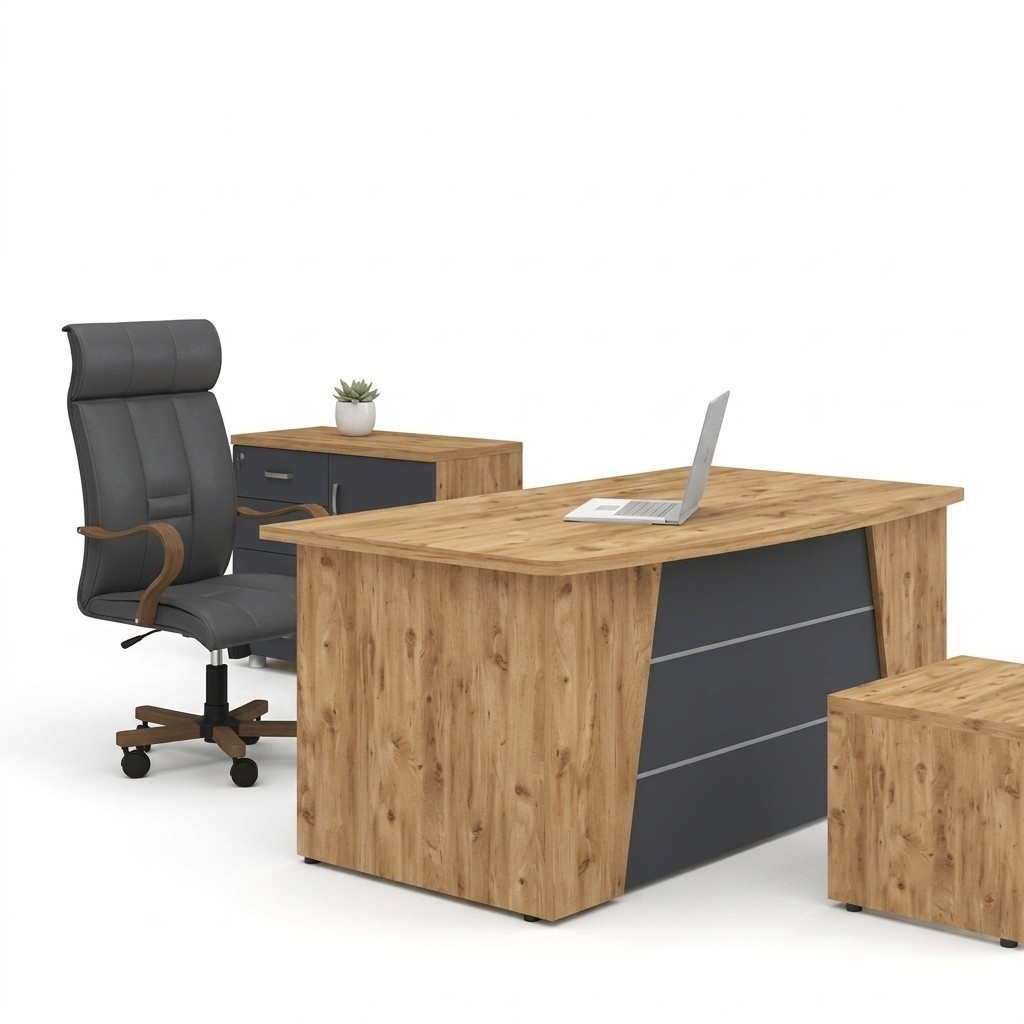 Desk office furniture study wood computer table office table