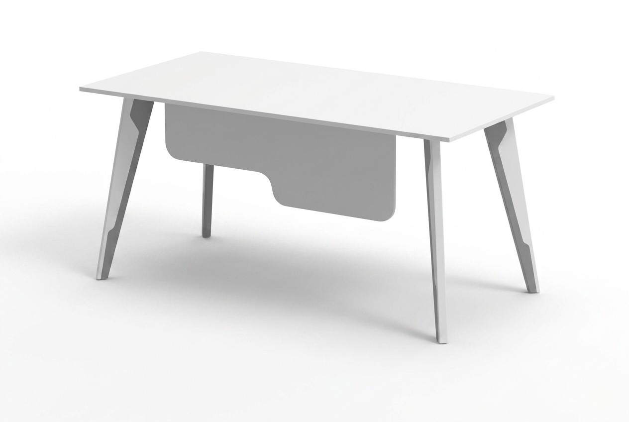 Desk Home Office Table Office Desk Computer Desk White - Black
