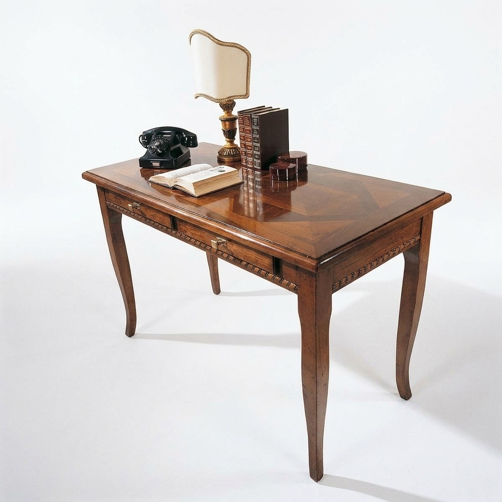 Desk Table Italian Furnishing Furniture Solid Wood Office Secretary